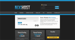 Desktop Screenshot of nixihost.com